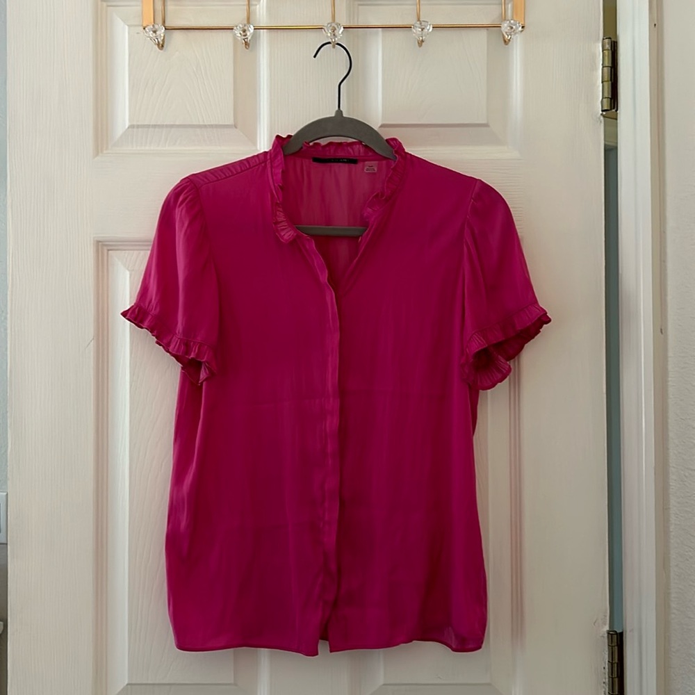 Pretty pink blouse! Silk!